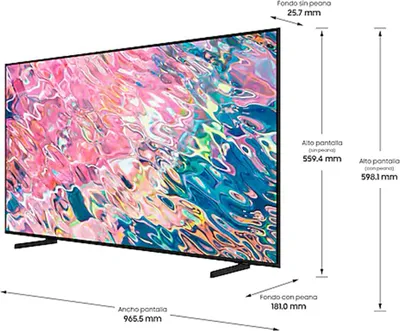 Produktbild von Samsung QE43Q60BAUXXC Fernseher 109,2 cm (43') 4K Ultra HD Smart-TV WLAN Schwarz