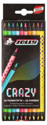 Immagine prodotto di JOLLY 3000-0528 JOLLY Crazy Buntstifte farbsortiert, 10 St.
