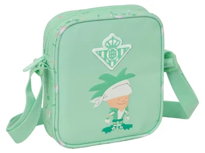 Produktbild von Real Betis Balopie Vorschul-Schultertasche, kleine Umhängetasche, Kindertasche,