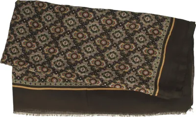 Leichter Trachtenschal mit Blumen Muster von Hut-Breiter in