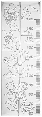Image de Règle murale « Papillons » - Fandy