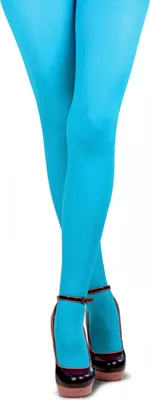 Produktbild von Strumpfhose blickdicht 60 DEN Türkis S-M