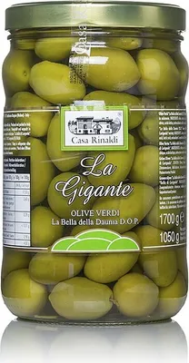 Produktbild von Casa Rinaldi Der Riese La Bella di Cerignola DOP grüne Oliven 1700g
