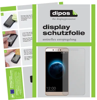 Produktbild von 2x Schutzfolie für Leagoo T8s matt Displayschutzfolie Folie Display Schutz dipos
