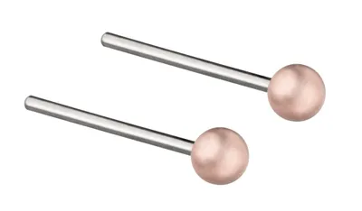 Produktbild von Ernstes Design Ohrstecker E289 Edelstahl rosévergoldet