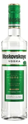 Produktbild von Moskovskaya Russischer Premium Vodka mild rein und exzellente 1000ml
