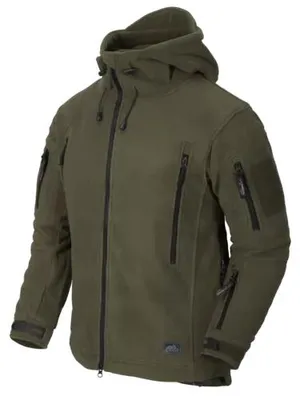 Obrázek produktu pro Bunda Helikon-Tex PATRIOT - Heavy Fleece - dostupná v několika verzích, velikost:S, barva:Olive Green