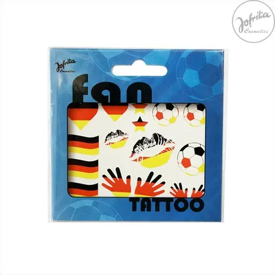 Produktbild von Jofrika Fan Tattoo Deutschland 16er