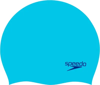Produktbild von Speedo junior Silikon Badekappe - blau - Schwimmzubehör für Kinder