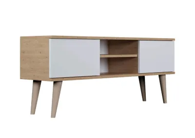 Zdjęcie produktu dla Szafka RTV TORONTO 120 dąb artisan/biała