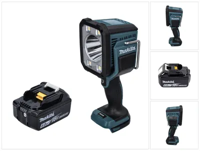 Produktbild von Makita DML 812 G1 Akku LED Handstrahler Taschen Lampe 18 V 1250 lm + 1x Akku 6,0 Ah - ohne Ladegerät