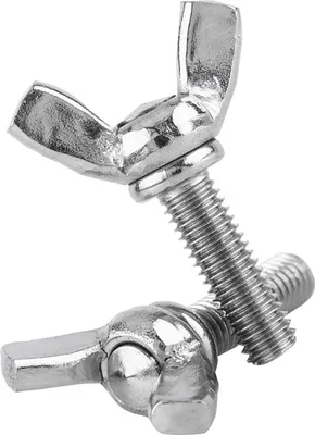 Imagen del producto de 5 unidades de tornillos tipo mariposa de acero inoxidable 304 (M5 * 16 mm), para máquinas y otros usos