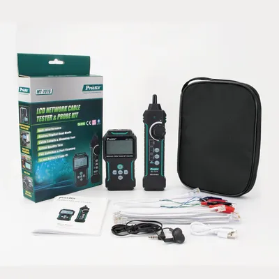 Produktbild von Netzwerkkabeltester mit Sonde - Kabeltester - Netzwerktester - LAN-Tester - Kabeltracer