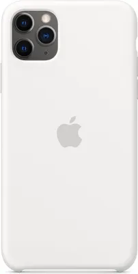 Zdjęcie produktu dla Apple Silicone Backcover dla Apple iPhone 11 Pro Max - Biały