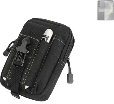 Produktbild von K-S-Trade Gürtel Tasche kompatibel mit Samsung Galaxy S24 Exynos Gürteltasche Holster Schutz Hülle Handy Hülle Smartphone outdoor Handy-Hülle