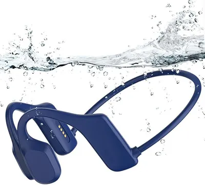 Produktbild von Kopfhörer Schwimmen Bluetooth 5.2 Knochenschall-Kopfhörer IP68 Unterwasser-Kopfhörer Schwimmen 8G MP3 Open Ear Sport-Kopfhörer zum Schwimmen Laufen
