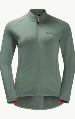 Produktbild von Jack Wolfskin Morobbia FZ Light W Fleece Jacke Picnic Green Größe L.