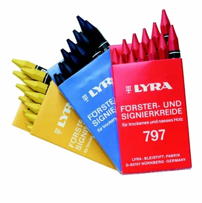 Produktbild von Cimco Signierkreide, rot, 1 Stk.
