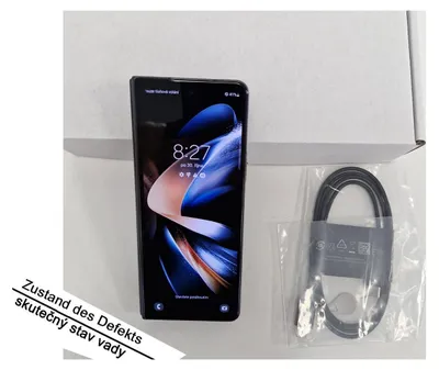 Produktbild von Samsung Galaxy Z Fold4 SM-F936B, 19,3 cm (7.6"), 12 GB, 256 GB, 12 MP, Android 12, Schwarz