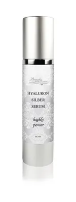 Produktbild von Hyaluronsäure Serum mit Mikrosilber 50ml für Gesicht, Hals & Dekolleté, keimhemmend & entzündungshemmend
