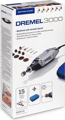 Image de Outil multifonctions (15 pcs) 130W dans sac - DREMEL F0133000JC