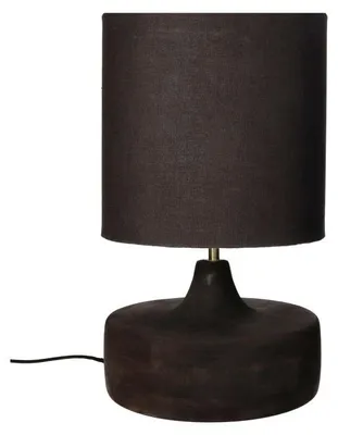Zdjęcie produktu dla Lampa stołowa Pomax Odillon, kolor brązowy, średnica 30 cm, wysokość 50 cm