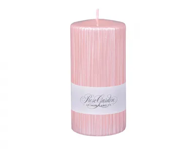 Obrázek produktu pro Nohel Garden Svíčka ROSE GARDEN VÁLEC d7x14cm