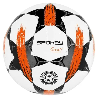 Produktbild von Spokey - "GOAL" Fußball PP16673 (5) (Weiß/Schwarz/Orange)
