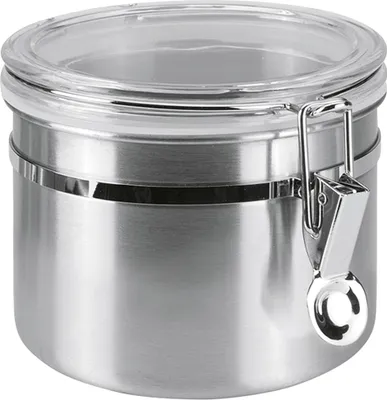 Immagine prodotto di Barattolo METALTEX con coperchio acrilico 0,7 litri Ø13cmx8,5cm
