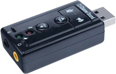 Produktbild von Aluminiumlegering externe USB 7.1-Geluidskaart für Livestreaming und Karaoke