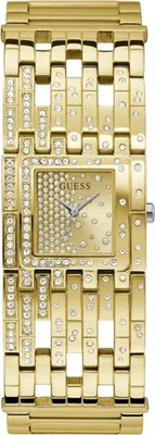 Produktbild von Guess Damen Uhr Armbanduhr WATERFALL GW0441L2 Edelstahl gold
