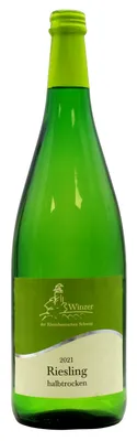 Produktbild von Winzer der Rheinhessischen Schweiz Riesling Weißwein halbtrocken 11% vol., 6er Pack (6 x 1 l)