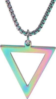 Obrázek produktu pro Náhrdelník Simple Triangle - Moderní Uni Doplěk KP33475