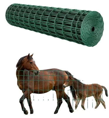 Zdjęcie produktu dla Ogrodzenie Ogrodowe Vevor 1 2X25M Siatka Druciana Ocynkowana Zielona