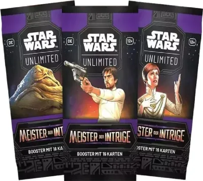 Produktbild von Star Wars Unlimited – Meister der Intrige (Booster) (Deutsch)