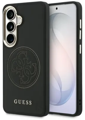 Produktbild von GUESS case passend für SAMSUNG S26 GUHMS26S5PG4SRGK (Perforated Logo kompatibel mit MagSafe) black