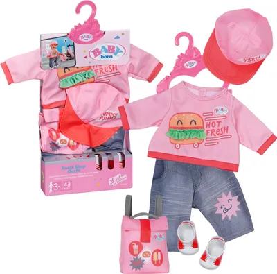 Zdjęcie produktu dla Zapf Creation 835944 - BABY born Snack Shop Outfit 43cm