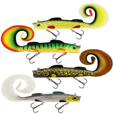 Produktbild von Westin MonsterTeez R 'N R 25cm 188g Sinking - Swimbait Gummiköder, Farbe:Motoroil Pike