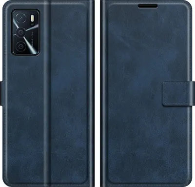 Produktbild von OPPO A16 / A54s Hülle - Coverup Deluxe Klapphülle - Blau