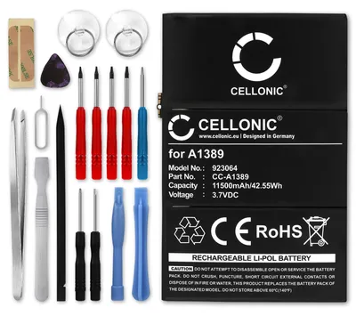 Image de CELLONIC 1x Batterie compatible avec Apple iPad 3, Gen. - A1403, 4