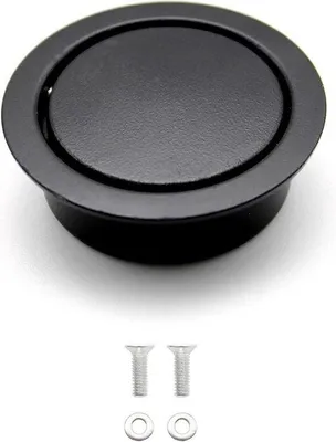 Image de Poignée de toit pour bateau noir en acier inoxydable