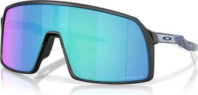 Produktbild von OAKLEY Sutro Mattschwarze Prizm Saphir-Sonnenbrille Blau