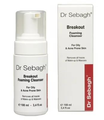 Obrázek produktu pro Dr Sebagh, Breakout, Cleanser, Mousse, For Face, 100 ml