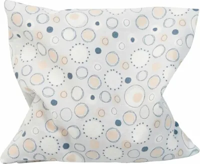 Immagine prodotto di Cuscino con semi d'uva - cerchi blu chiaro 12x12 cm