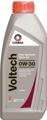 Produktbild von COMMA Voltech für 0W-30 1 Liter Motoröl Motorenöl Vollsynthetisch VCC 95200377 Öl