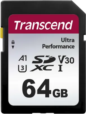 Immagine prodotto di Transcend SDXC 340S 64GB Classe 10 UHS-I U3 A2 V30