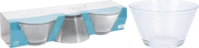 Produktbild von Koopman Glasschalen-Set 300ml - 3 Stück