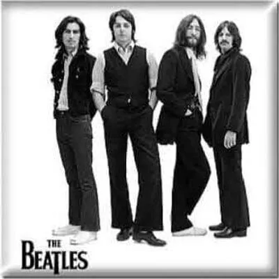 Produktbild von The Beatles White Album Iconic Image Magnet