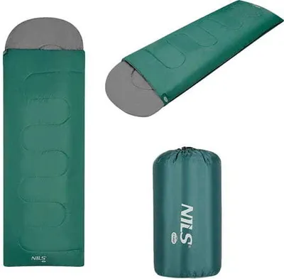 Zdjęcie produktu dla Nc2105 Zielono-Szary Śpiwór Rozmiar L Nils Camp