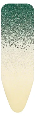 Produktbild von Brabantia 242243, Gepolsterter Bügelbrettoberbezug, Baumwolle, Beige, Grün, Muster, Rechteckig, Handwäsche